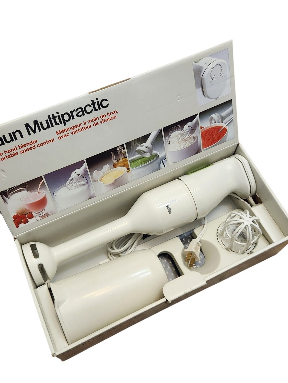 Braun Multipractic De Luxe Immersion Hand Blender Complete